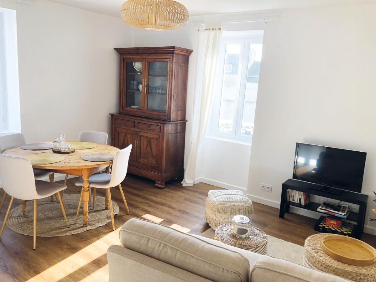 Chez Jeannette, Appartement Entre Centre Et Plages Concarneau Ngoại thất bức ảnh